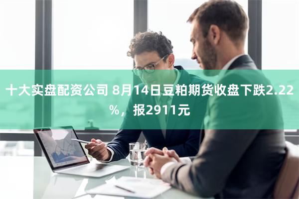 十大实盘配资公司 8月14日豆粕期货收盘下跌2.22%，报2911元