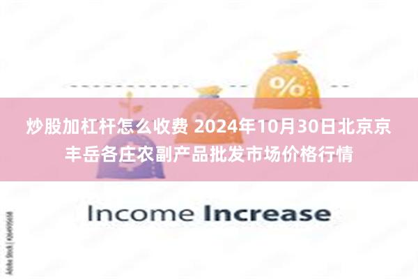 炒股加杠杆怎么收费 2024年10月30日北京京丰岳各庄